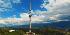 10 Best Places to Visit in Almaty, Kazakhstan (2026 Travel Guide) 7 Panoramic view from Kok-Tobe Hill, a top Almaty tourist attraction and one of the best places to visit in Kazakhstan