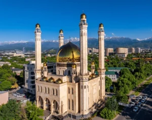 10 Best Places to Visit in Almaty, Kazakhstan (2026 Travel Guide) 5 Central Mosque of Almaty, one of the famous places to visit in Almaty and Kazakhstan tourist attractions. | places to go in 2026|